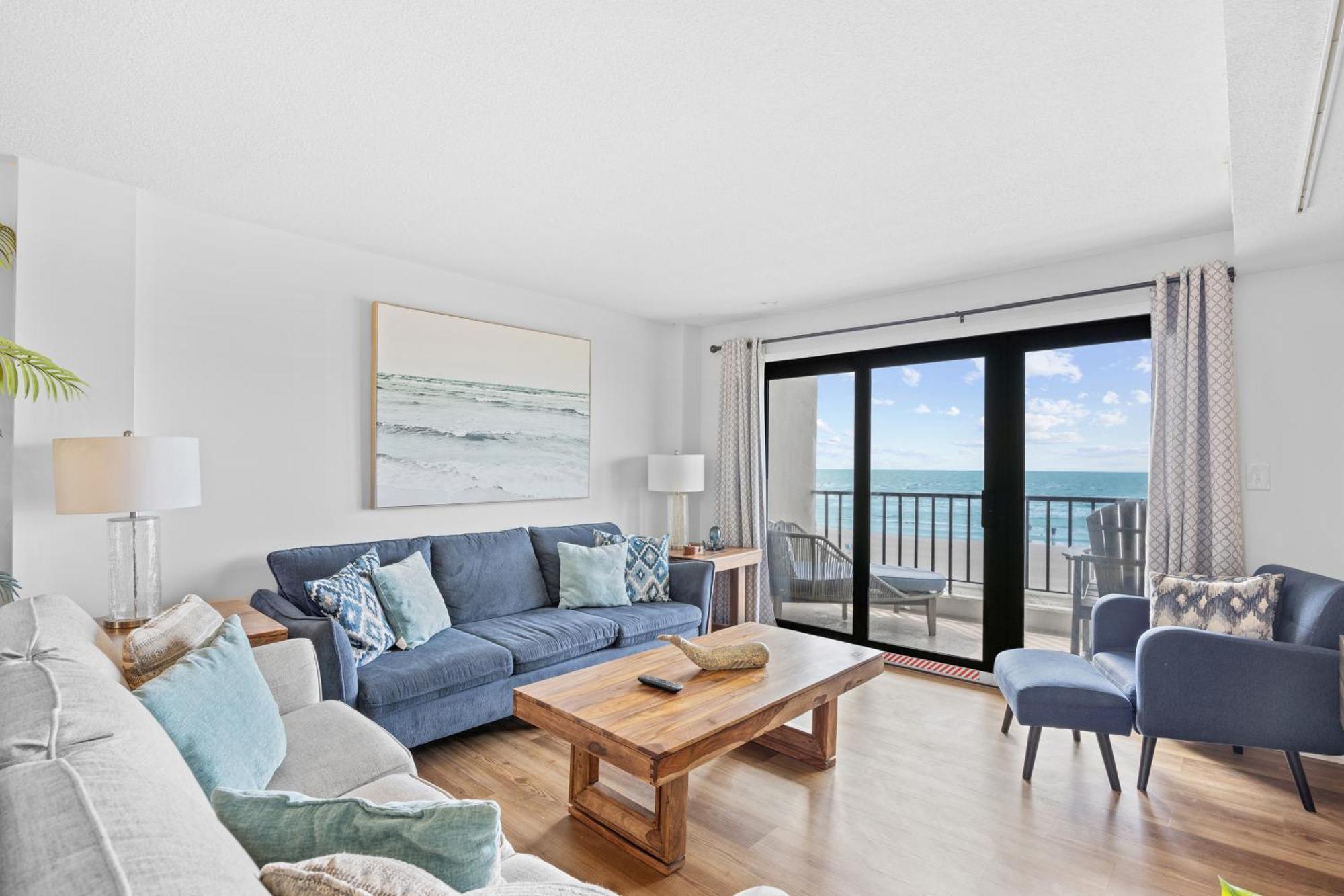 Direct Ocean Front 3Br 3Ba Beach Front Миртл-Бич Экстерьер фото
