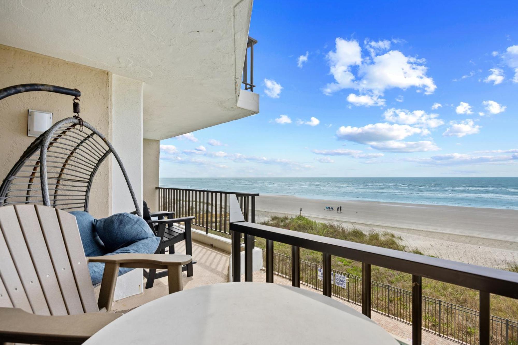 Direct Ocean Front 3Br 3Ba Beach Front Миртл-Бич Экстерьер фото