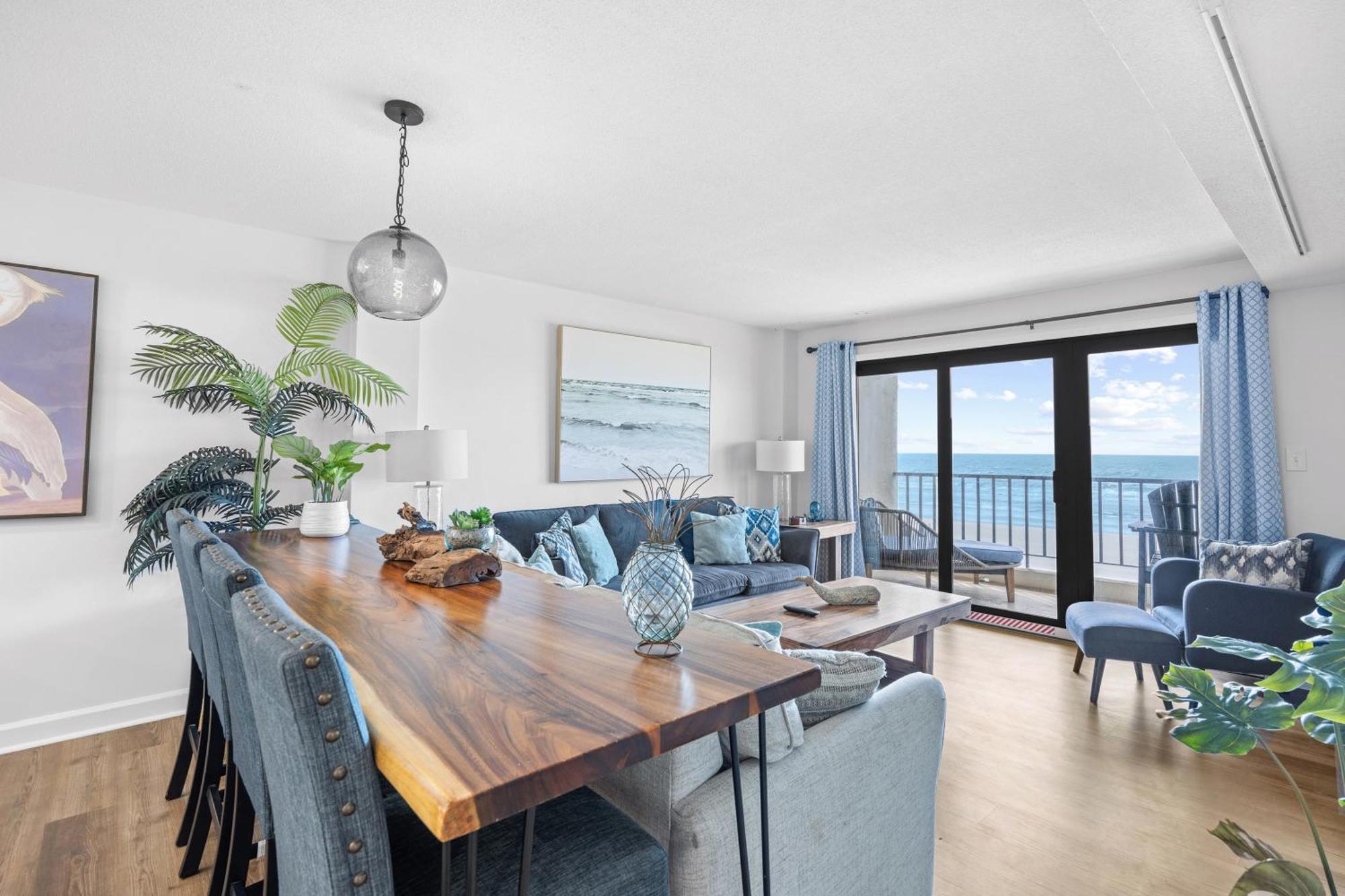 Direct Ocean Front 3Br 3Ba Beach Front Миртл-Бич Экстерьер фото