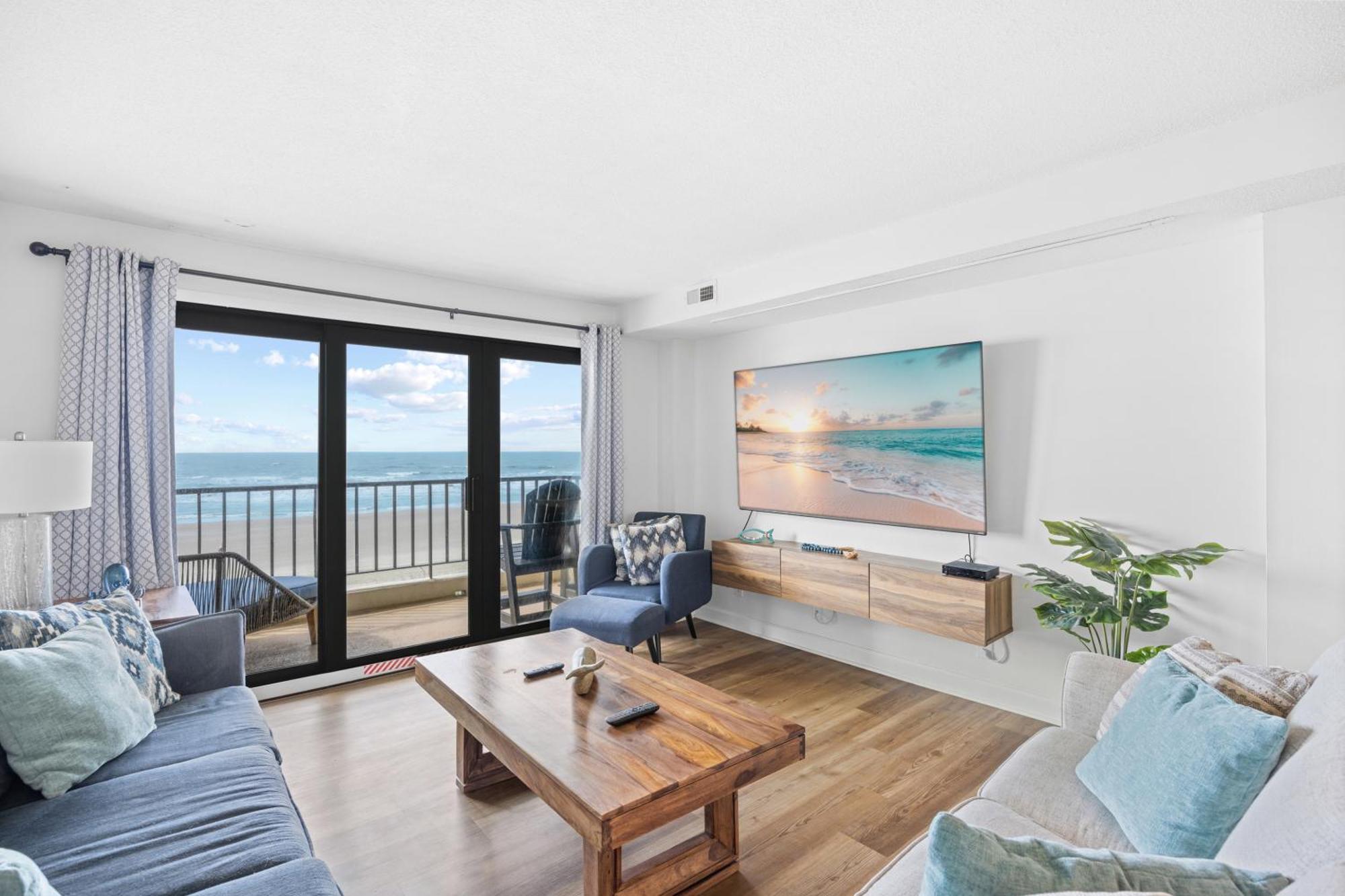 Direct Ocean Front 3Br 3Ba Beach Front Миртл-Бич Экстерьер фото